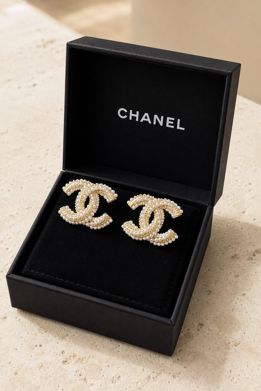 CHANEL Classic Parisian Earrings Style 30 | New with Box - Picture 2 of 9